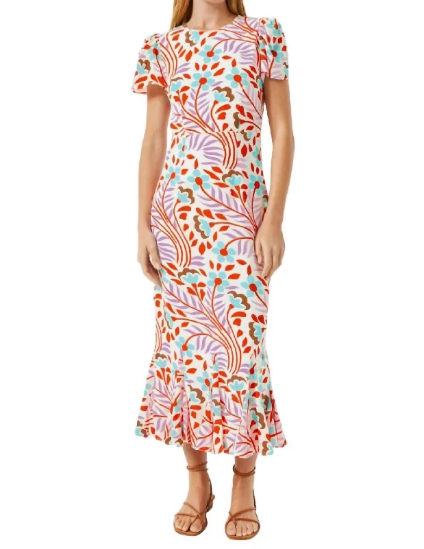 Women's U-Back DressesLulani Dress In Lago Vine